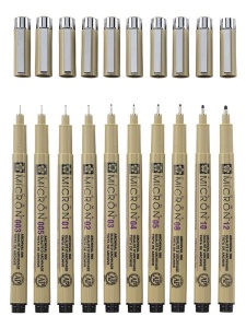 Set 10 linere Pigma Micron Sakura POSXSDK10a