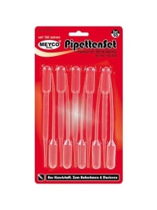Set 10 pipete de 1ml si 3ml Meyco 60120