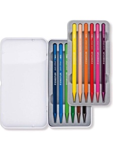 Set 12 creioane acuarelabile Design Journey Staedtler 14610GM12
