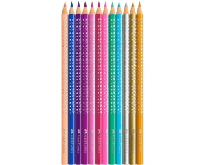 Set 12 Creioane Sparkle Faber Castell FC201737