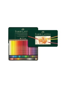 Set 120 creioane colorate Polychromos Faber Castell, 110011