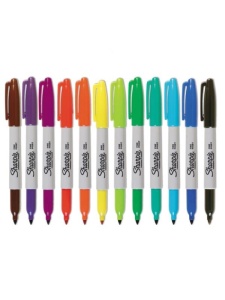 Set 18 markere permanente Sharpie 2095479