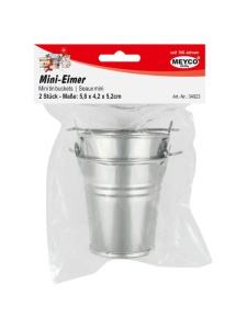 Set 2 mini galeti din metal Meyco 34923