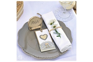 Set 20 Ornamente Lemn Inimi DPDN-029 Dp Craft - Img 4
