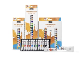 Set 23x10ml Culori Gouache Pop Art + 15ml White 669820 Pebeo - Img 3