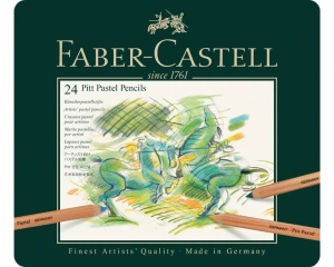 Set 24 creioane pastel Pitt Faber Castell 112124