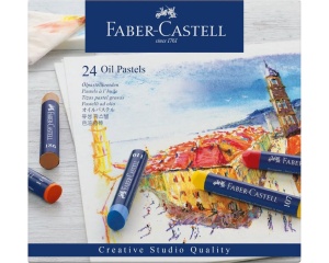 Set 24 Pasteluri Uleioase Faber Castell 127024
