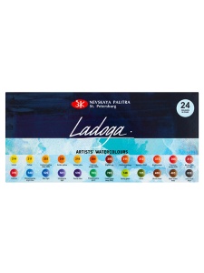 Set 24 x 2.5ml acuarele Ladoga 20411912