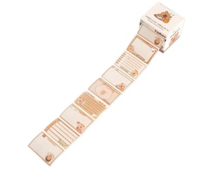 Set 256 etichete adezive Capibara 7,5 x 6,5 cm DP Craft DPCA-042