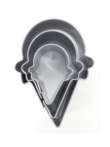 Set 3 forme metalice de taiat, ingheta la cornet Graine Creative 265051