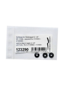 Set 3 garnituri pentru niplu G 1/8 , 104063 - 104065, Harder & Steenbeck 123290