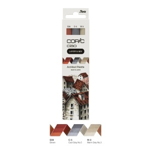 Set 3 Markere Copic Ciao Paleta de Culori Architect 220750304 - Img 3