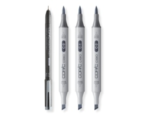 Set 3+1 Copic Ciao Colectia Shade Gri Deschis cu Ton Rece 22075423