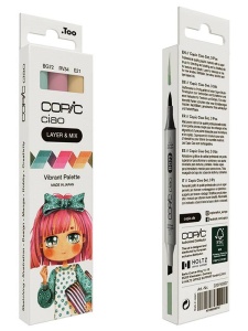 Set 3 Markere Copic Ciao Paleta de Culori Vibrant 220750307