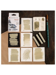 Set 3 Pasteluri Sauce-Grey-Beige Ladoga 2711422302