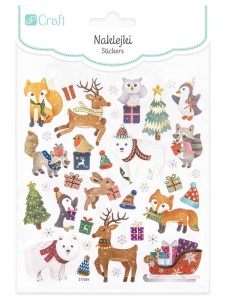 Set 38 abtipilduri - Animalute specifice iernii Dp-Craft DPNK-100
