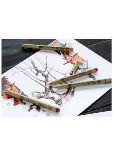 Set 4 linere Pigma Micron van Gogh Museum Sakura POXSDK4