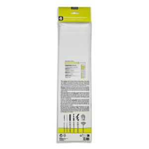 Set 4 pensule Pebeo, 2 varf rotund si 2 varf lat, par sintetic 950402