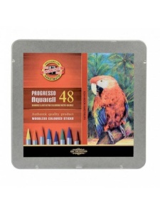 Set 48 creioane acuarelabile Progresso Koh-I Noor 8786