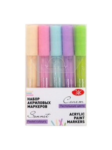 Set 5 markere acrilice pastel Sonnet 163411798