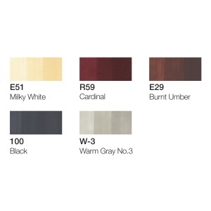 Set 5 markere cu cerneala pe baza de alcool + 1 Multiliner 0,3 mm, Copic Ciao Manga 5, 22075562 - Img 3
