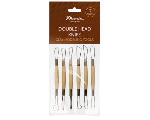 Set 6 debosoare duble pentru lut, Phoenix 0211020506