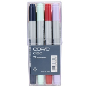 Set 72 markere cu cerneala pe baza de alcool, Copic Ciao Set A, 22075160 - Img 2