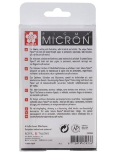 Set 8 linere Pigma Micron Black Sakura POXSDK8
