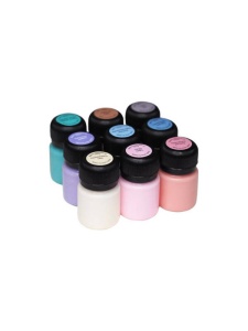 Set 9 x 20 ml culori pastelate textile Decola 41411885