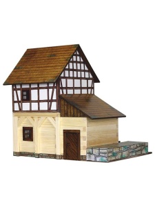 Set constructie din lemn Moara de Apa cu Grinzi Walachia WLMK39