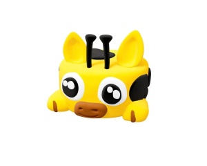 Set creatie cu argila usoara, 6 culori, Squishy Hero SquiRaff, Okto, OK70127