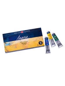 Set 10 x 46 ml culori de ulei Ladoga Neva Palette 1241006