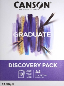 Set Discovery pack Graduate mixed media A4 10 file