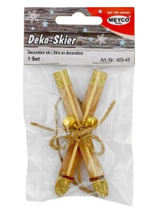 Set ornament schiuri Meyco 405-45