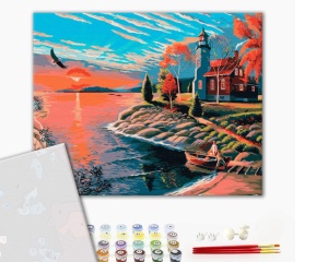 Set pictura pe numere Dimineata de poveste 51584