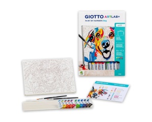 Set pictura pe numere Giotto Art Lab Dogs F585100