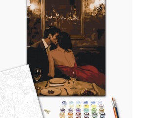 Set pictura pe numere Sub farmecul serii 54347
