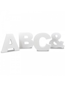 Simboluri MDF alb Meyco