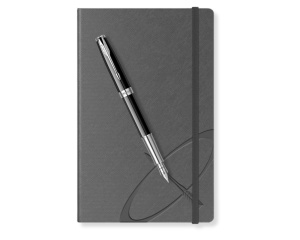 Stilou cu Penita de 18K + Cutie si Agenda Sonnet Royal Negru CT Parker 113290