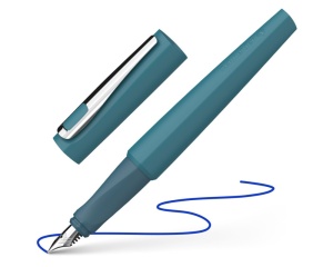 Stilou Schneider Tomo, penita M, corp mat, din plastic reciclat