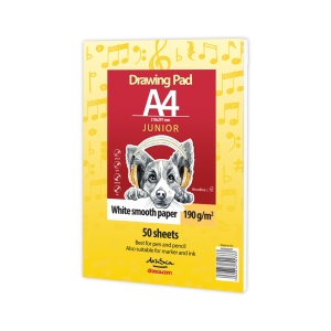 Bloc de Schite Drawing Pad Junior A3 / A4 190g 50 file