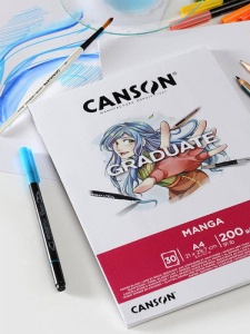 Bloc Graduate Manga 200g/mp Canson