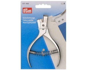 Cleste de perforat si marcat pentru carton, piele si hartie, crestatura 6,6 x 1,5 mm, Prym
