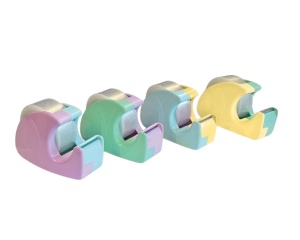 Dispenser bicolor pentru banda adeziva, 19 mm x 33 m, pastel, Arda, C1347P2