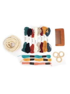 Kit 3 impletituri grigris 130 x 200 x 40 mm Graine Creative 791060