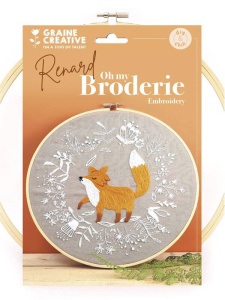 Kit broderie Vulpe Graine Creative, cod 420270