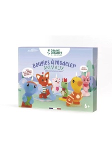Kit ceara pentru modelaj animale Graine Creative, cod 138204