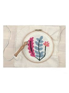 Kit broderie Punch Needle Vegetal Graine Creative 420202