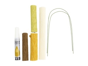Kit creativ Mini Craft model Magnolii din Hartie Creponata 977472