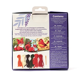 Kit de cusut Graine Creative pentru copii cu personaje din padure 750246